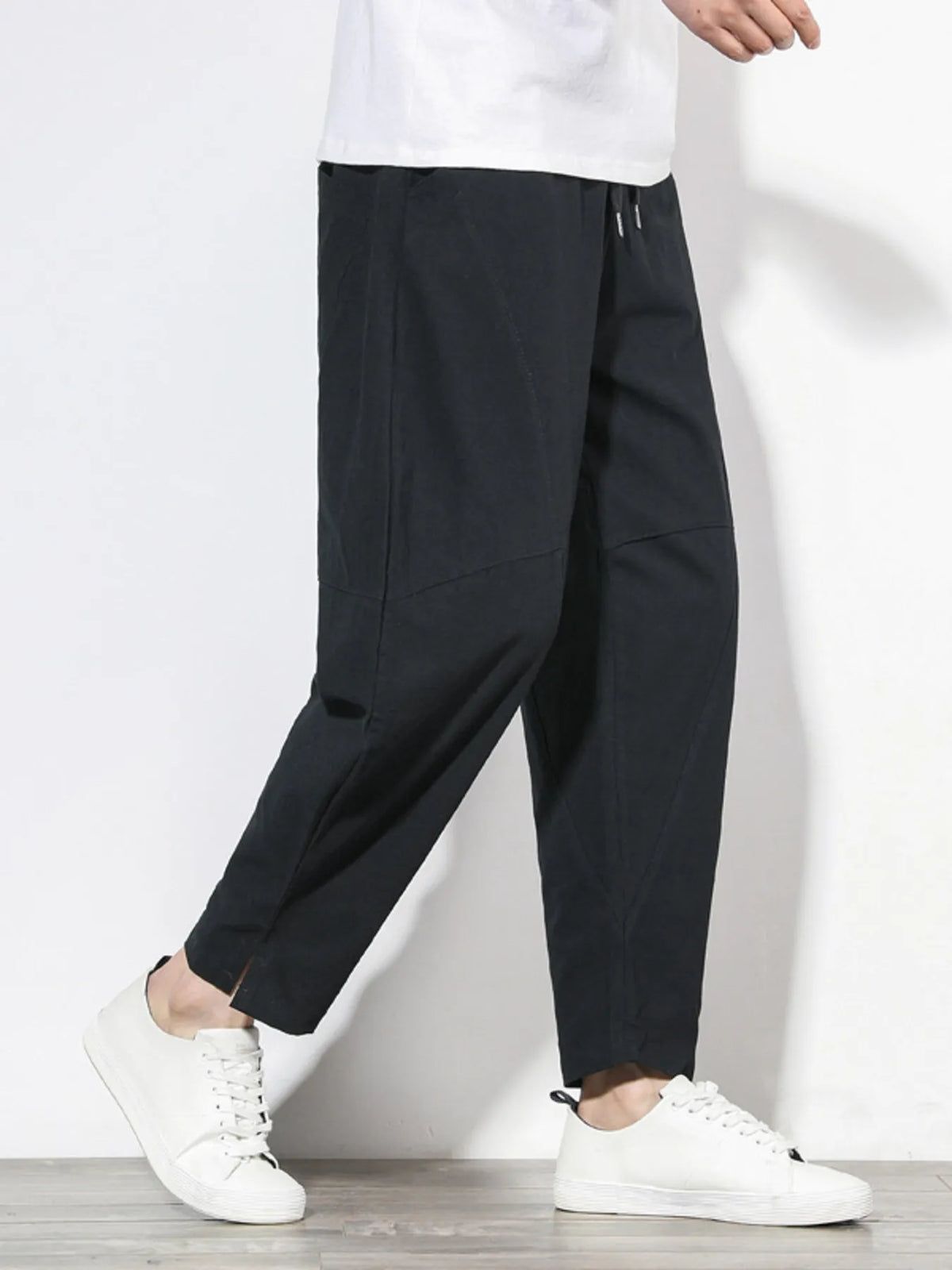 Men's Full Size Loose Fit Pants Plus Size, view 2