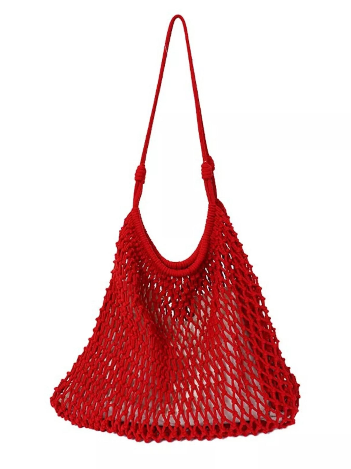 Crochet Knit Shoulder Bag - Lilixa.store
