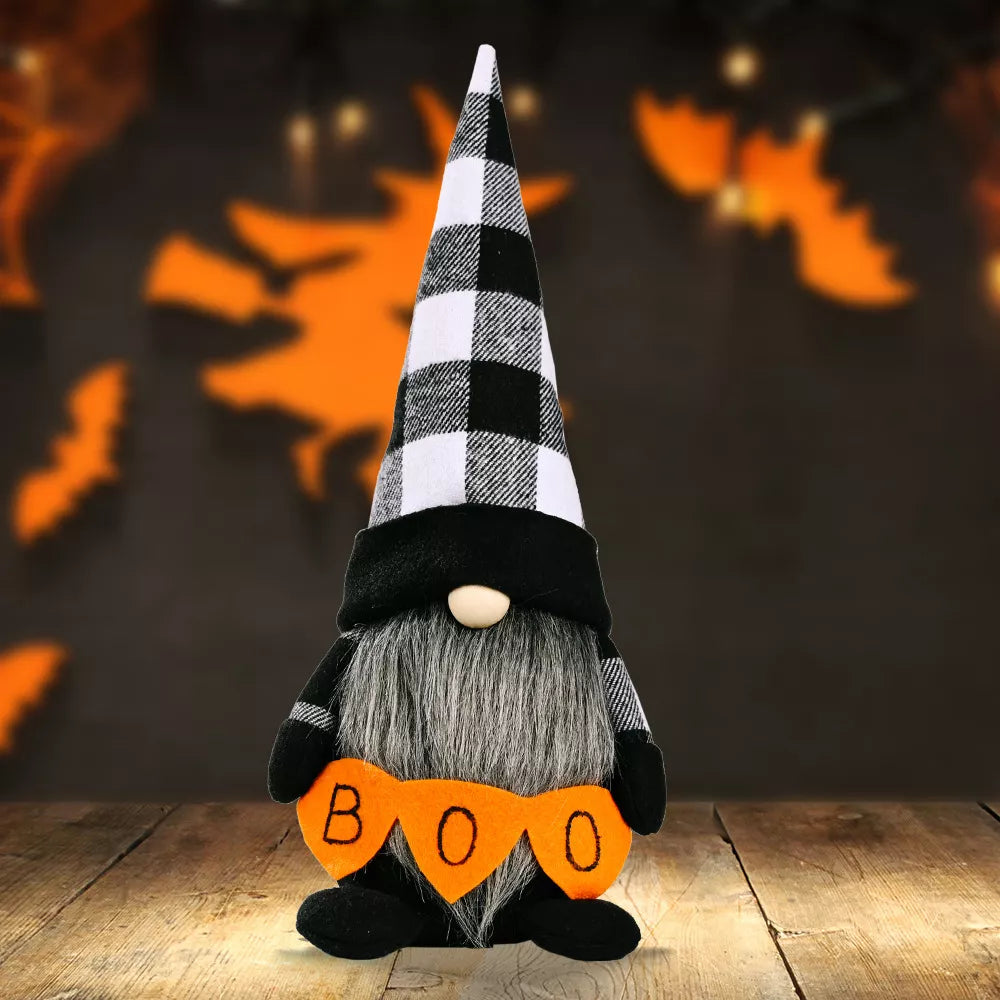 Halloween Decorative Gnome with 'BOO' Sign - Lilixa.store