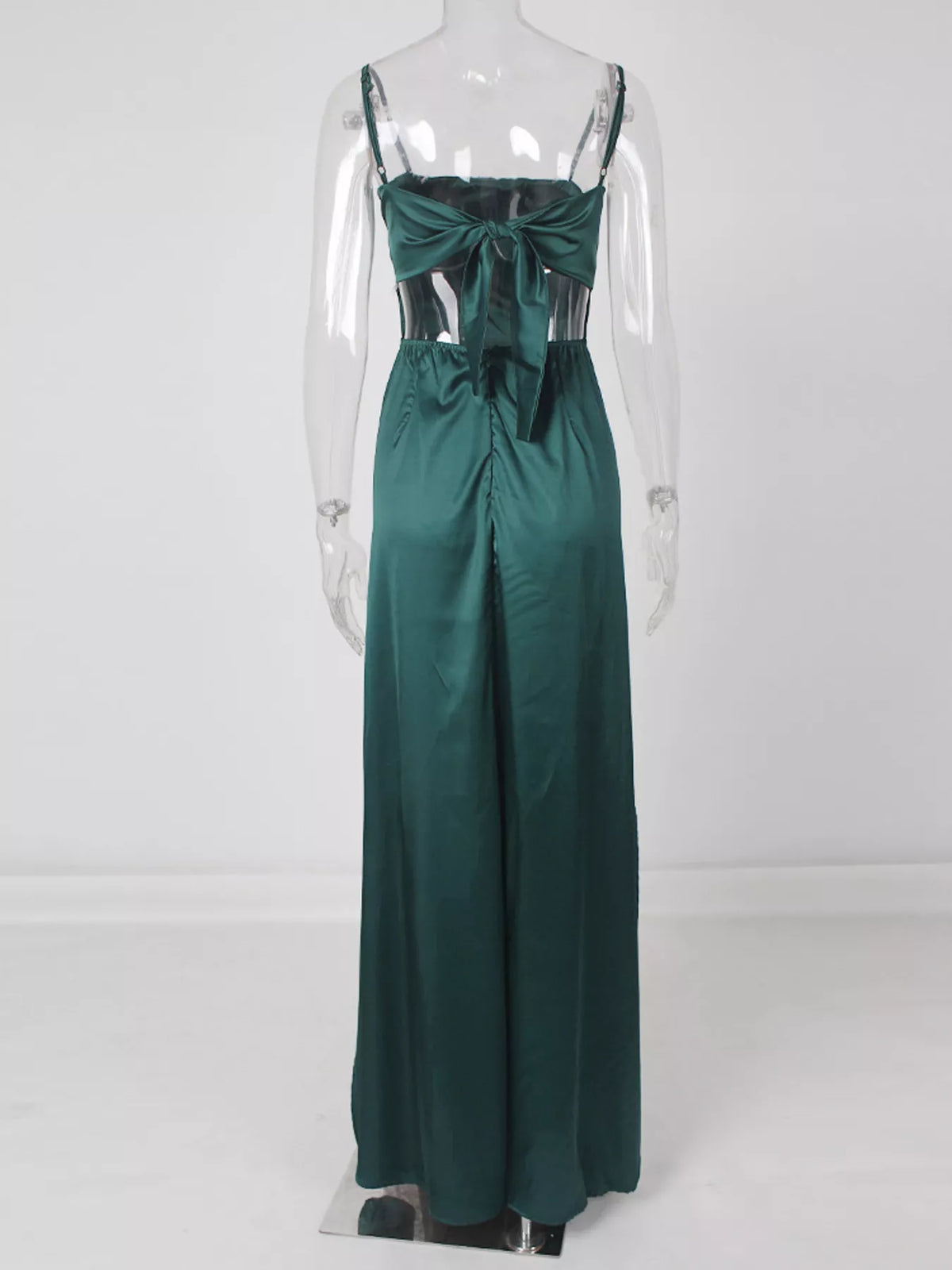 Spaghetti Strap High-Slit Maxi Dress - Lilixa.store