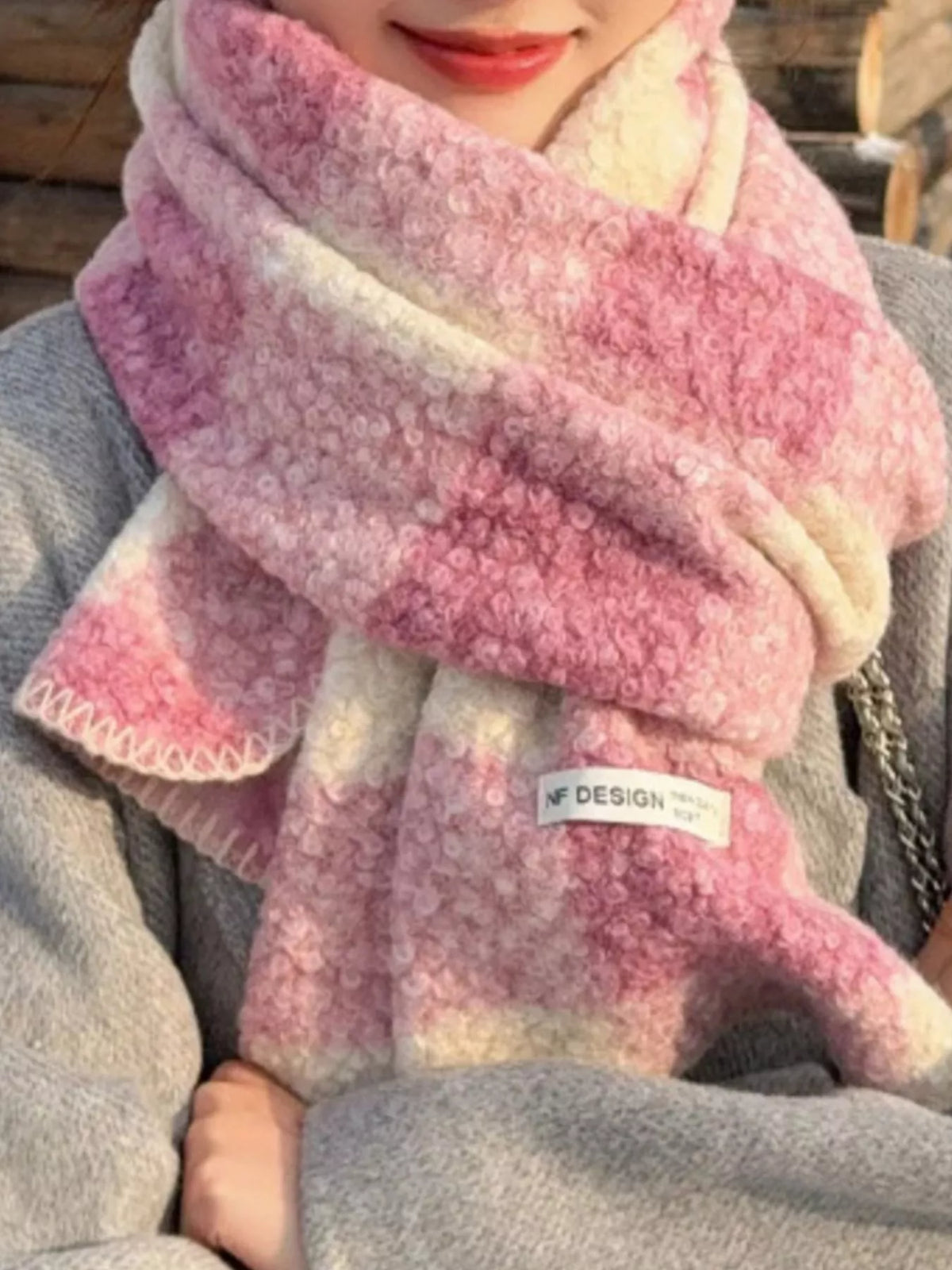 Plaid Pattern Winter Scarf - Lilixa.store