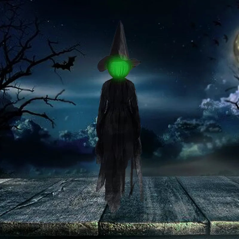 Halloween Glowing Head Witch - Lilixa.store