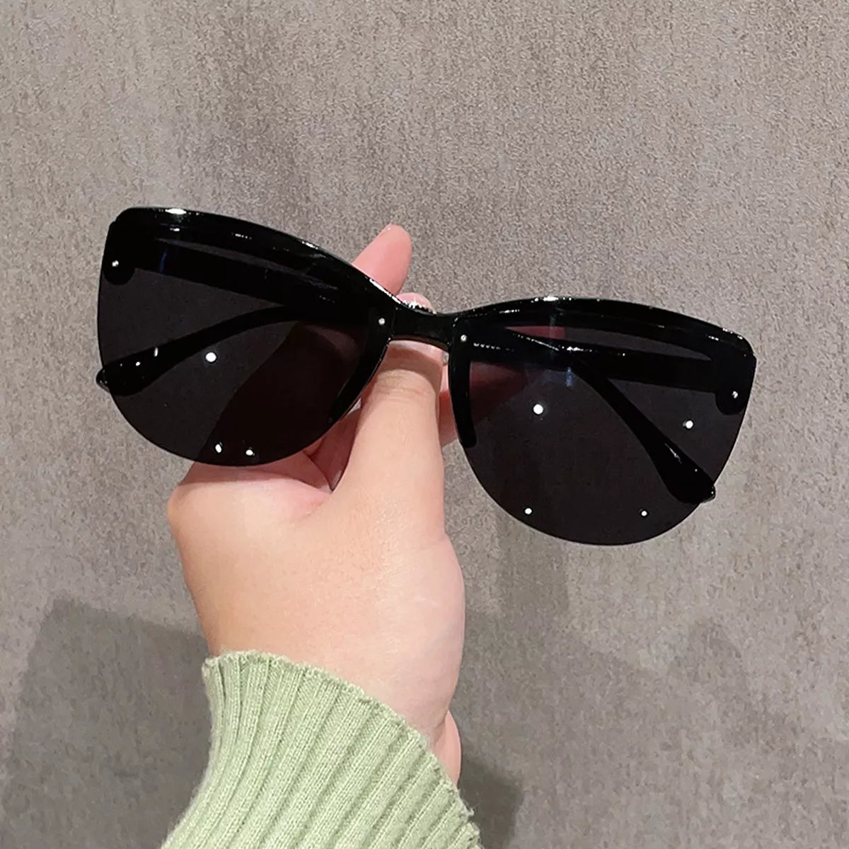 UV Protection Half-Rim Sunglasses - Lilixa.store