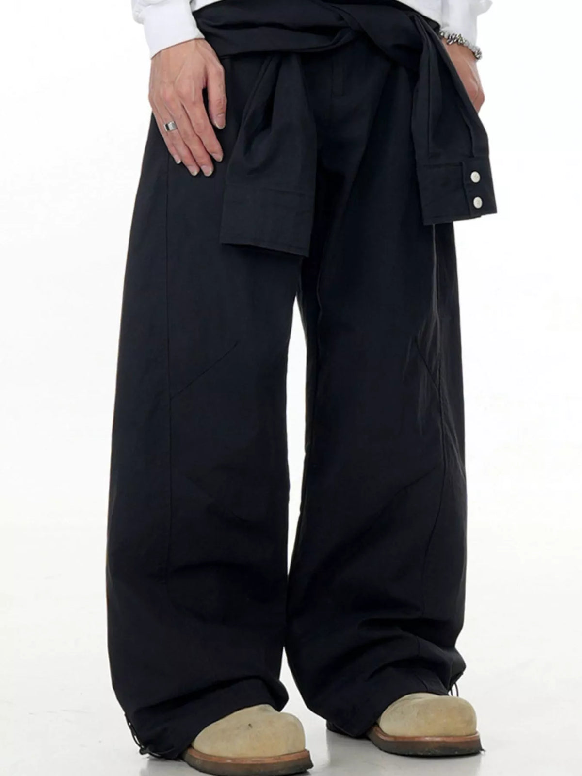 Men's Wide-Legged Casual Pants, view 6