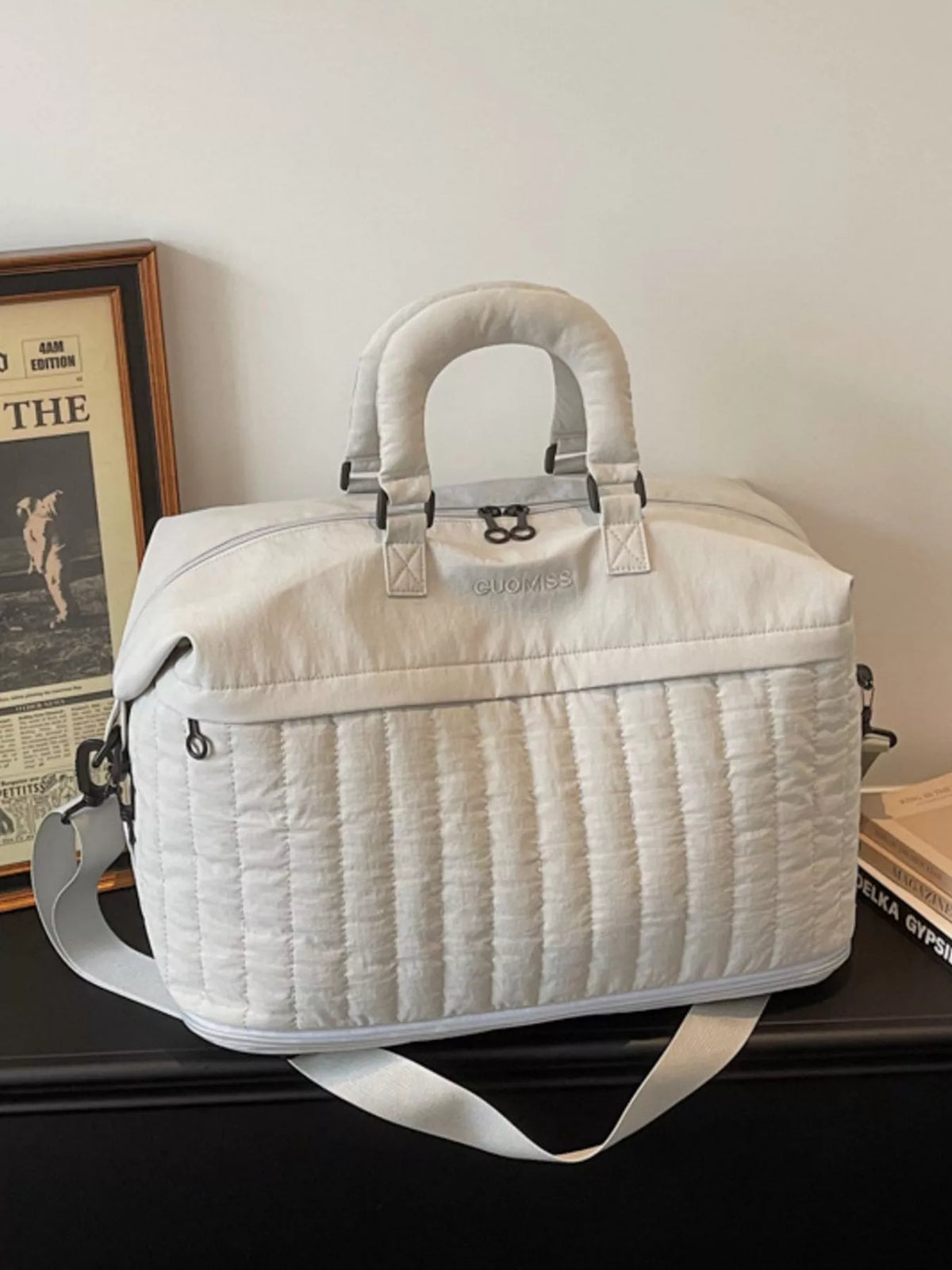 Quilted Nylon Travel Bag - Lilixa.store