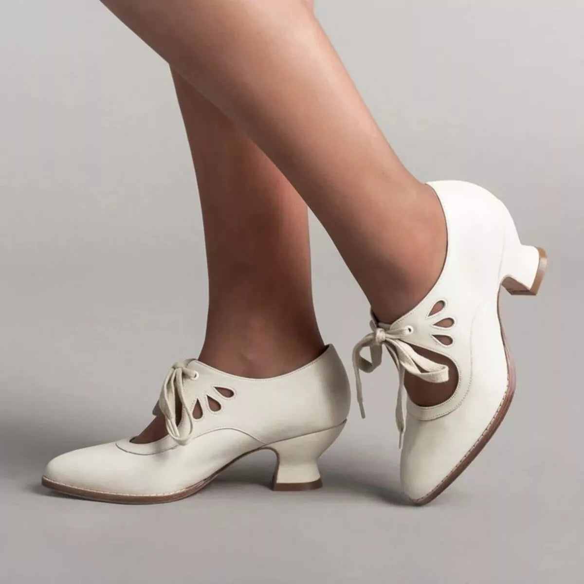 Point Toe Block Heel Shoes - Lilixa.store