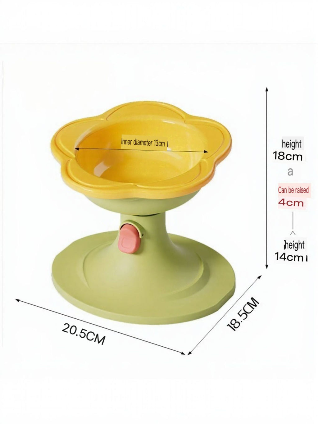 Flower Shape Pet Bowl - Lilixa.store