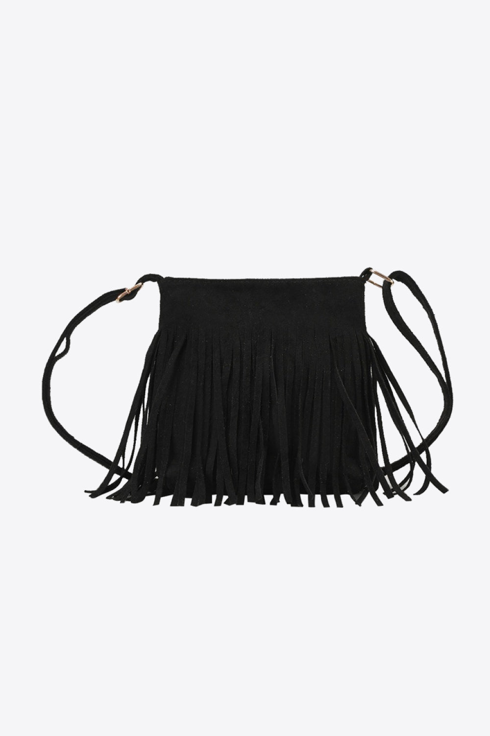Adored PU Leather Crossbody Bag with Fringe - Lilixa.store