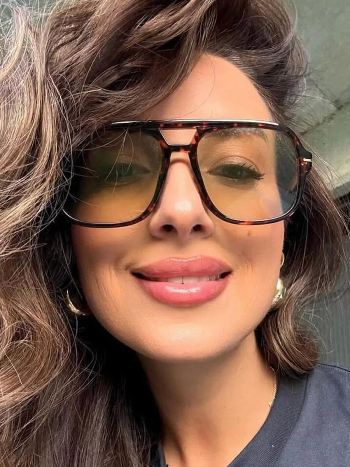 Tinted Lenses Aviator Sunglasses - Lilixa.store
