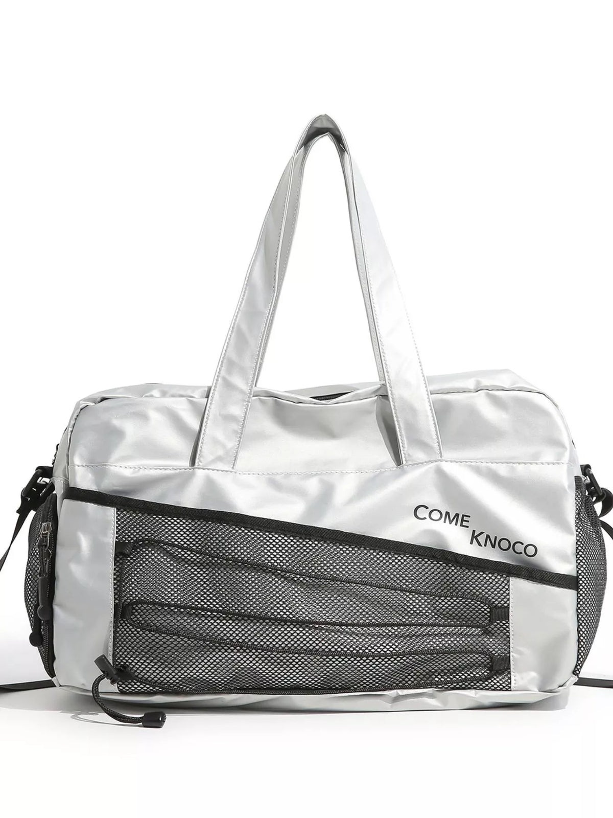 Lightweight Duffel Bag with Mesh Pockets - Lilixa.store