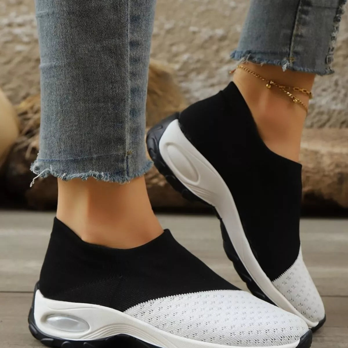 Color Block Mesh Athletic - Lilixa.store