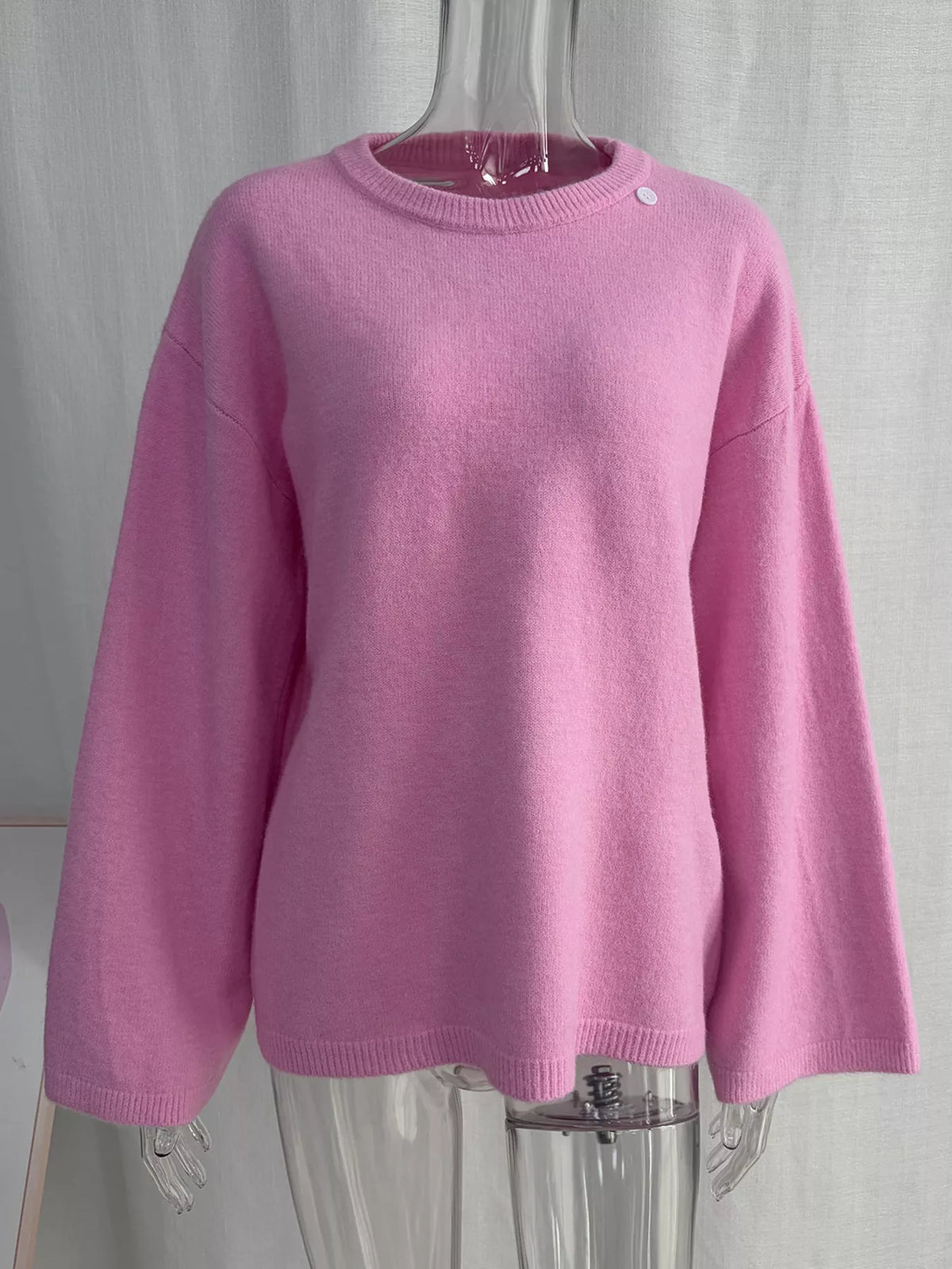 Waist-Tie Detail Sweater and Maxi Skirt Set, view 15