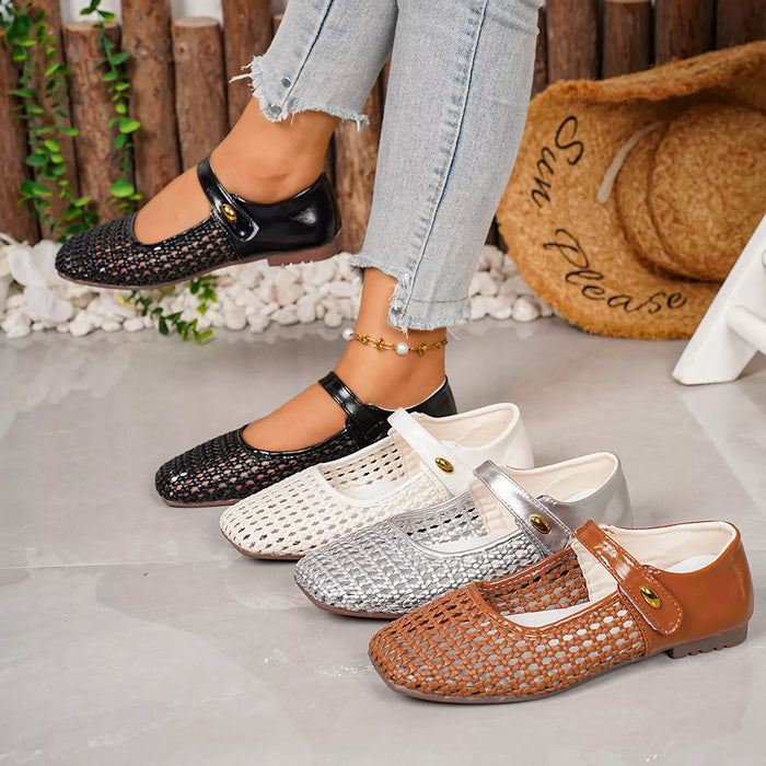 Square Toe Slip-Ons - Lilixa.store