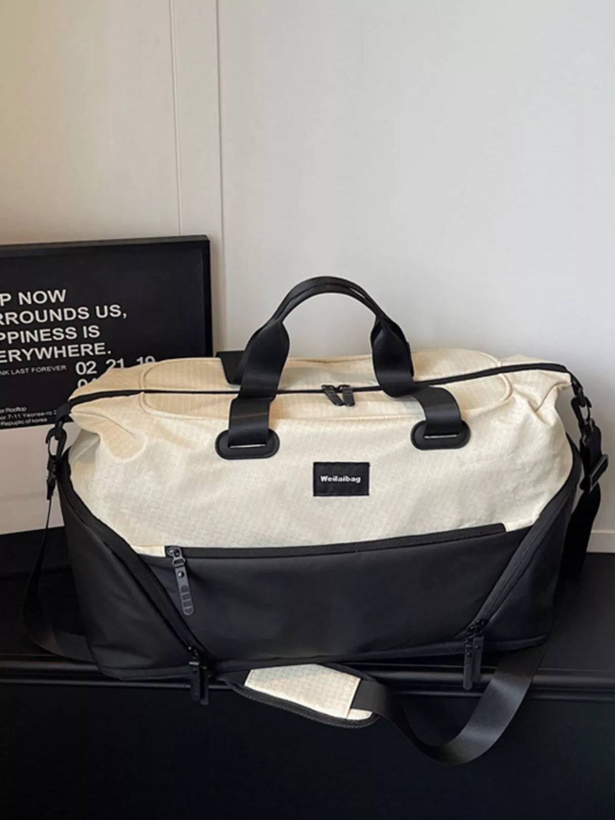 Two-Tone Duffle Bag - Lilixa.store