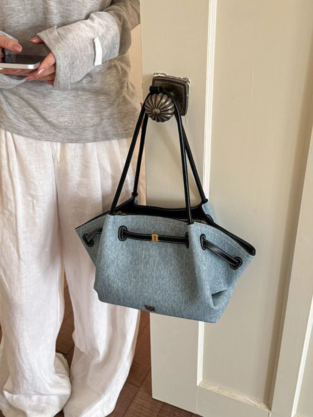 PU Leather Tote Bag - Lilixa.store