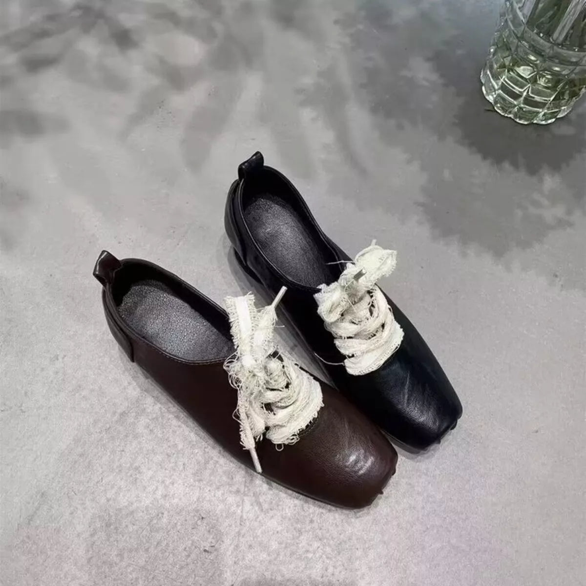 Square Toe Block Heels Pumps - Lilixa.store