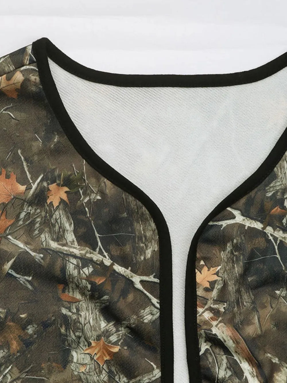 Perfee Printed Open Front Long Sleeve Jacket in Multicolor, view 7