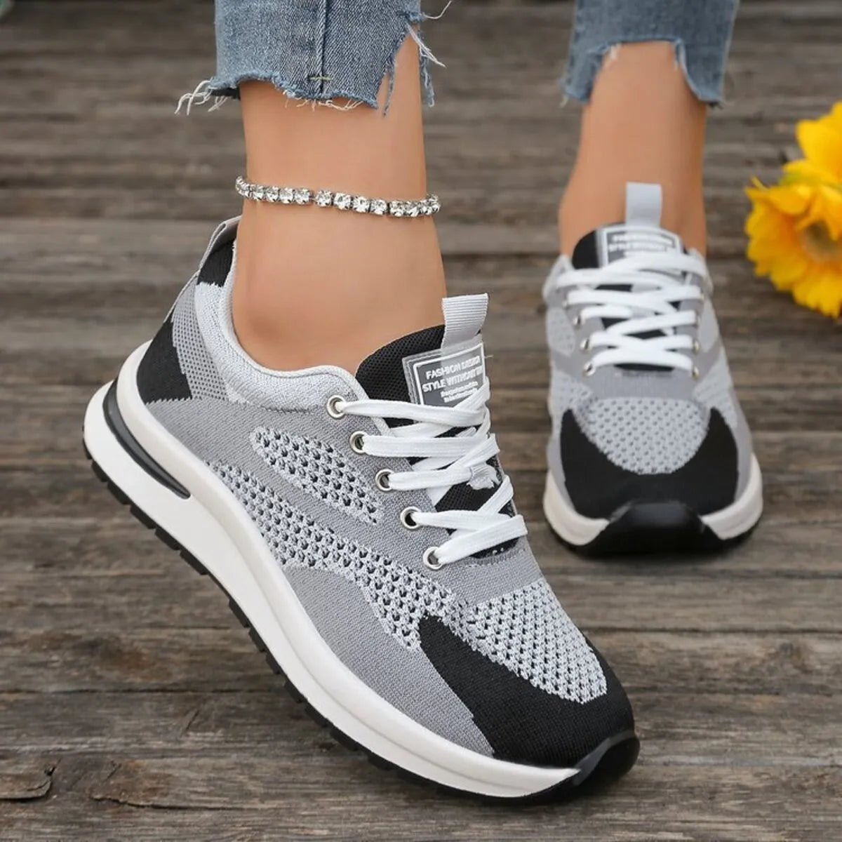 Lace Up Platform Athletic - Lilixa.store