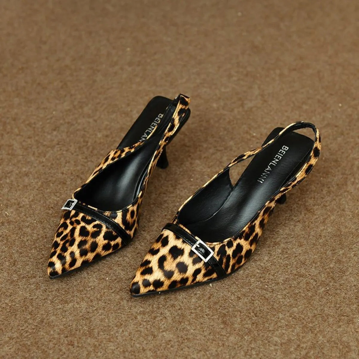 Pointed Toe Slingback Pumps - Lilixa.store