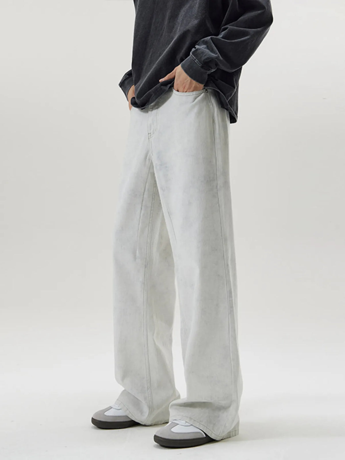 Men's Full Size Wide Leg Pants Plus Size - Lilixa.store