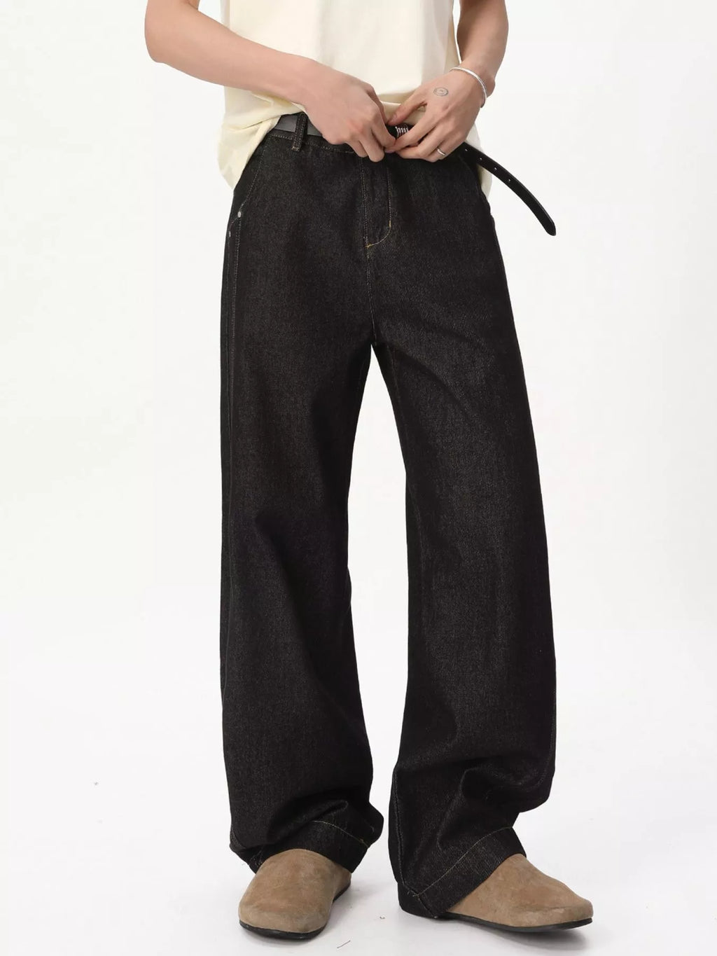 Men's Wide-Leg Jeans - Lilixa.store