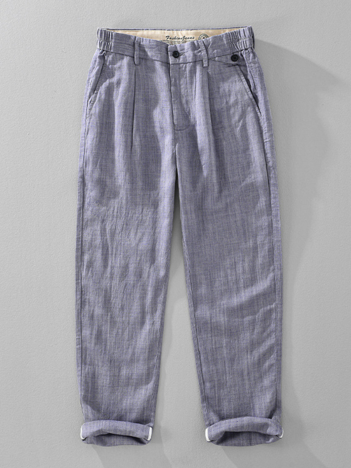Men's Plus Size Casual Elastic Waist Pants