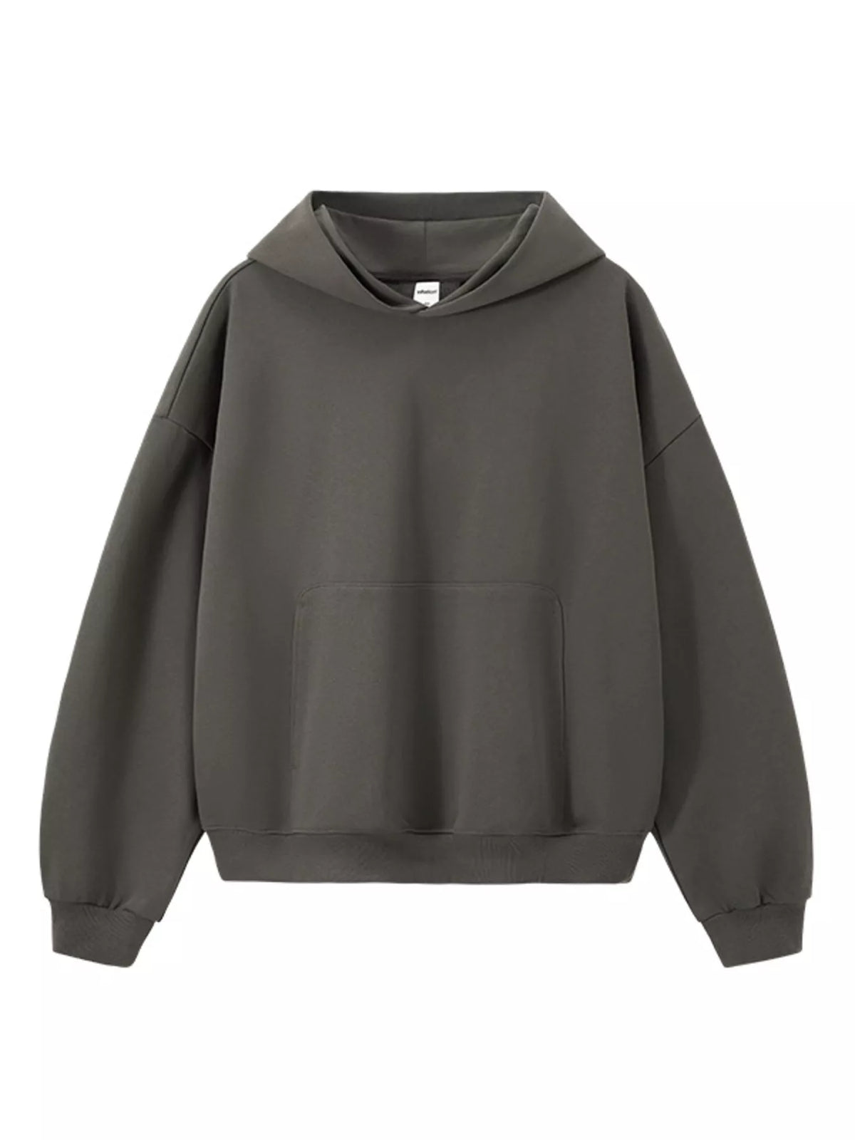 Men's Kangaroo Pocket Dropped Shoulder Hoodie - Lilixa.store