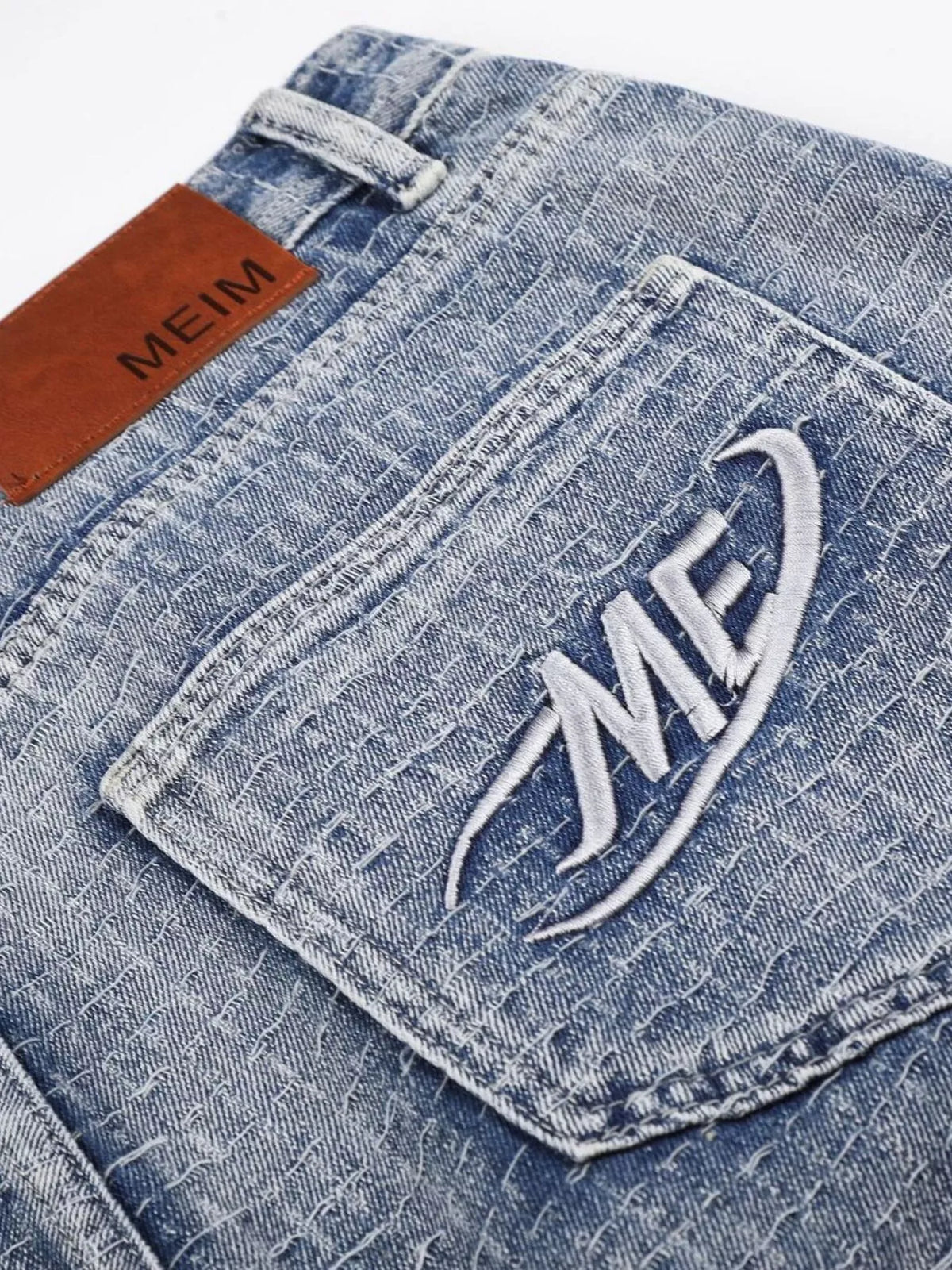 Men's Wide Leg Denim Capris - Lilixa.store