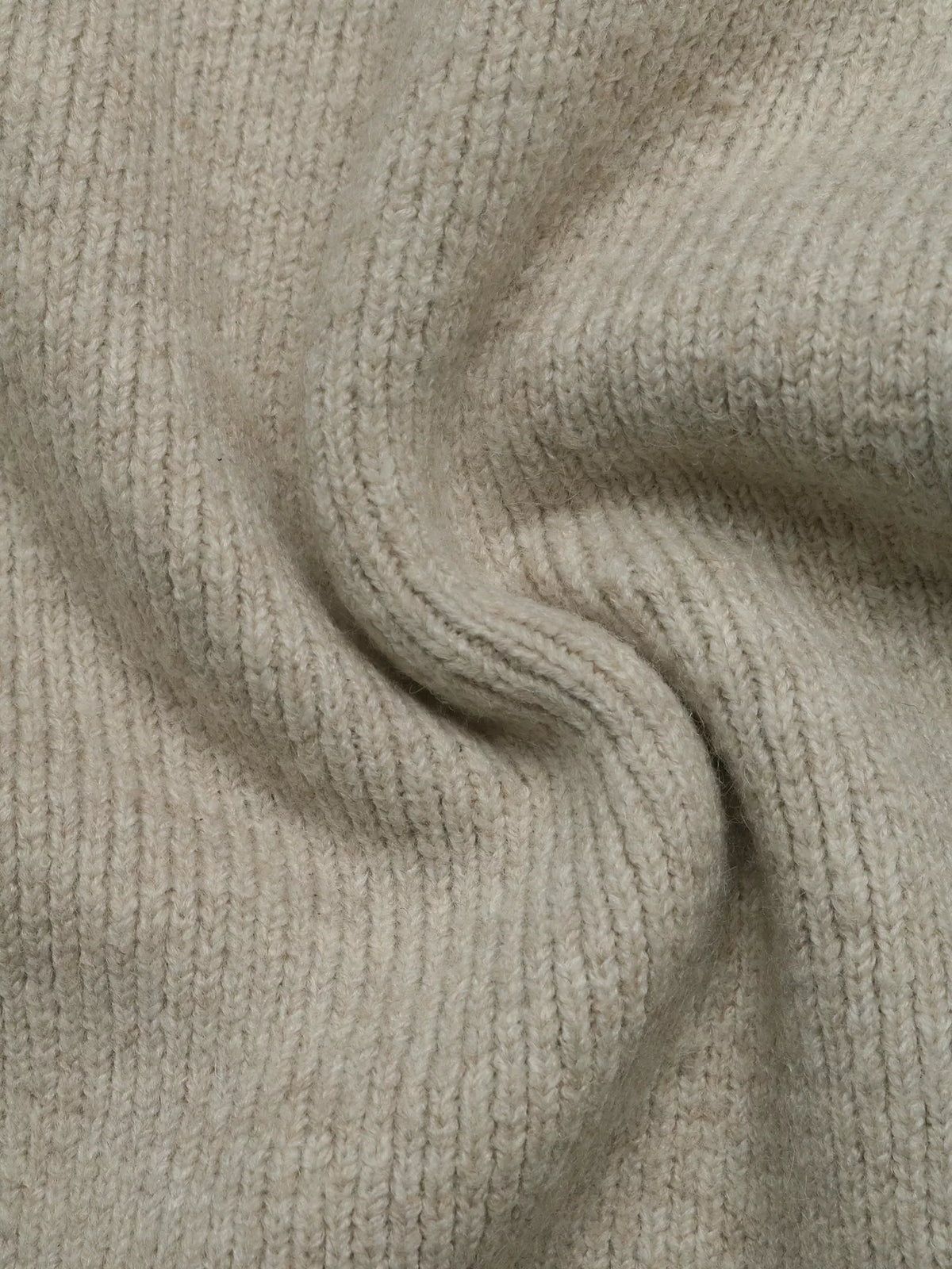Zip-Up Dropped Shoulder Cardigan in Khaki, view 12
