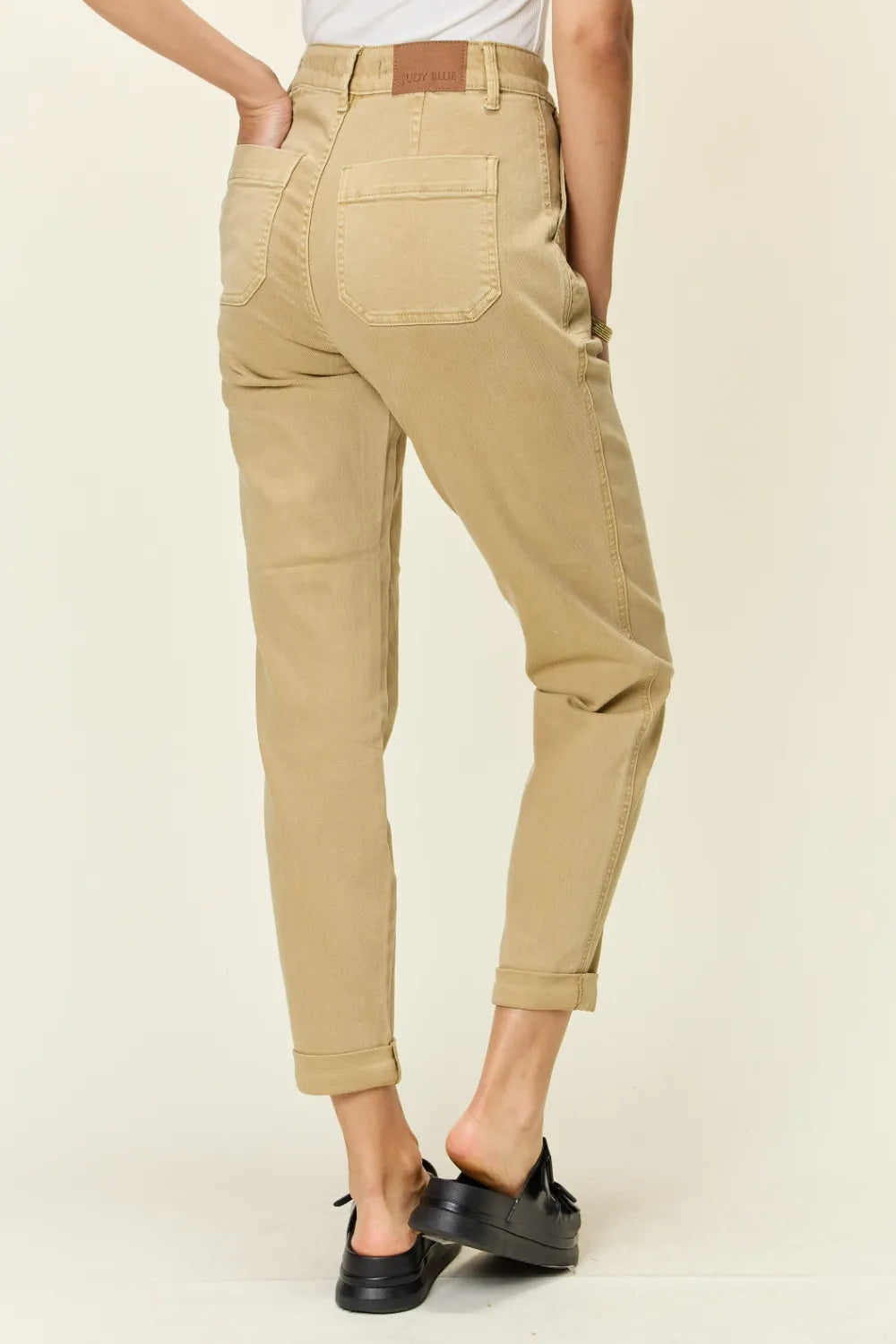 Judy Blue Full Size High Waist Jogger Jeans Plus Size - Lilixa.store