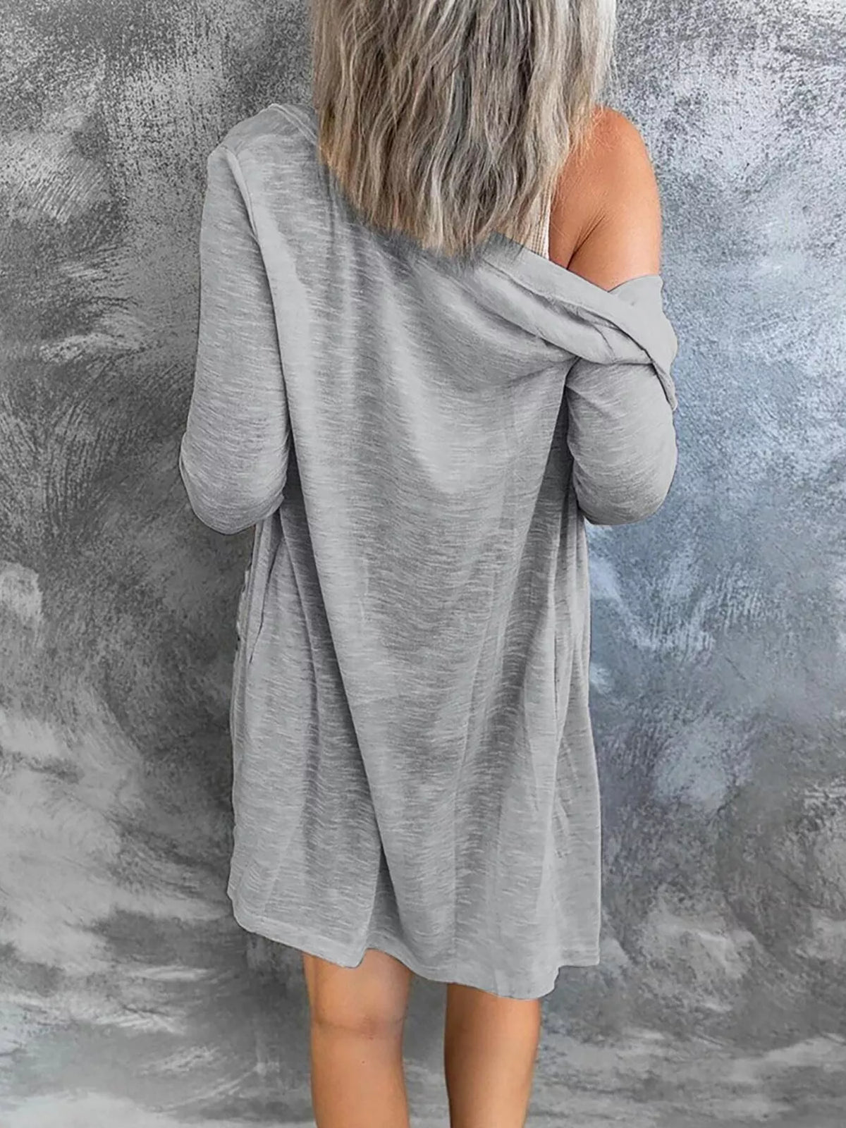 Lightweight Button-Down Cardigan, view 7