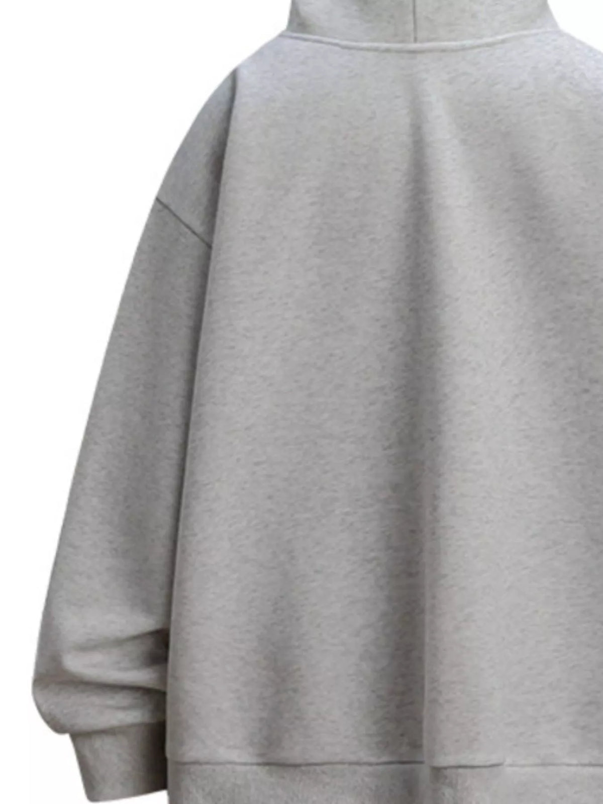 Men's Plus Size Cat Graphic Long Sleeve Oversized Hoodie