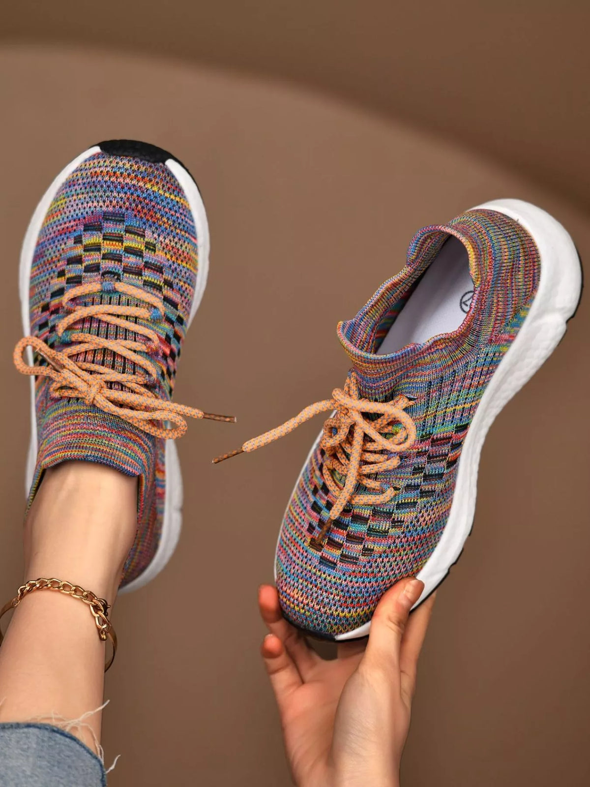 Round Toe Lace Up Athletic - Lilixa.store