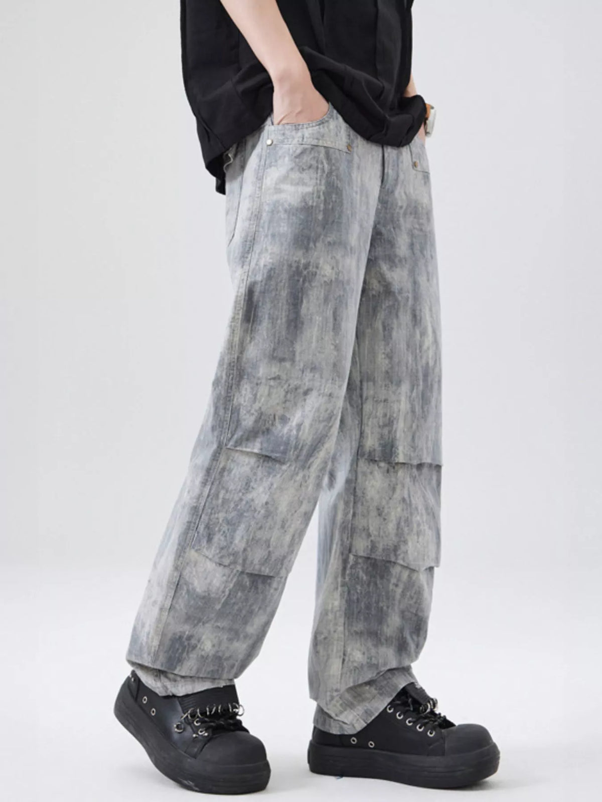 Men's Wide Leg Pants, view 3