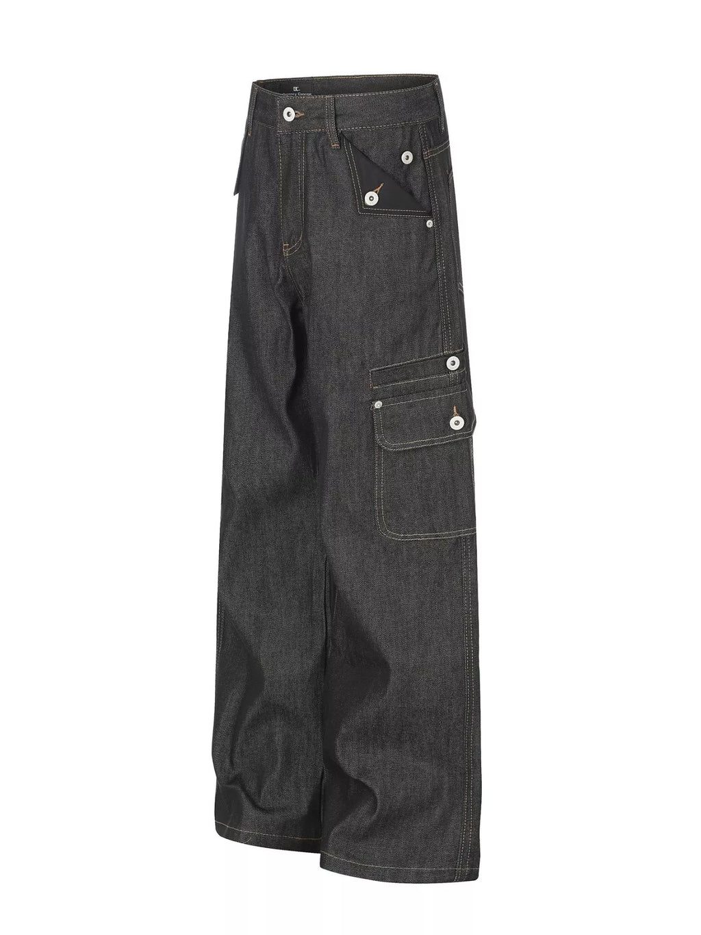Men's High-Waisted Wide-Leg Jeans - Lilixa.store