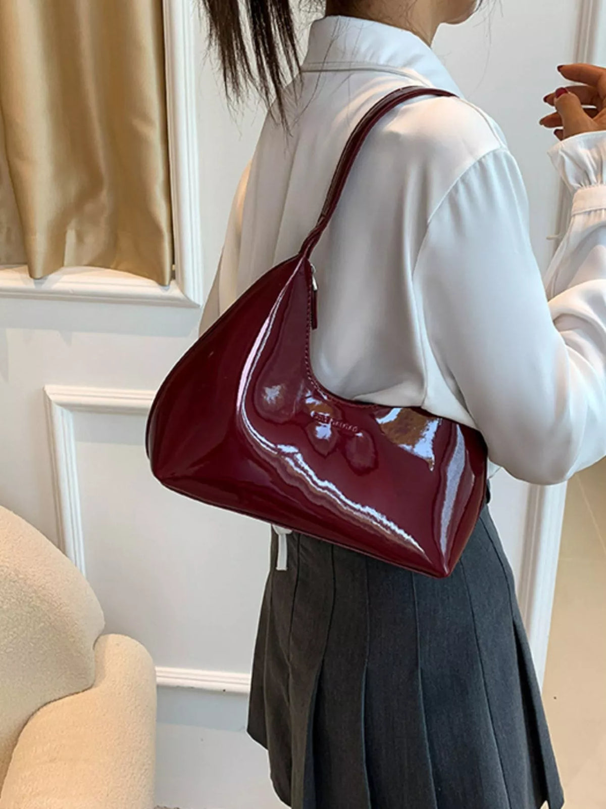 PU Leather Shoulder Bag - Lilixa.store