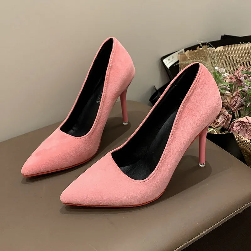 Point Toe Stiletto Pumps - Lilixa.store