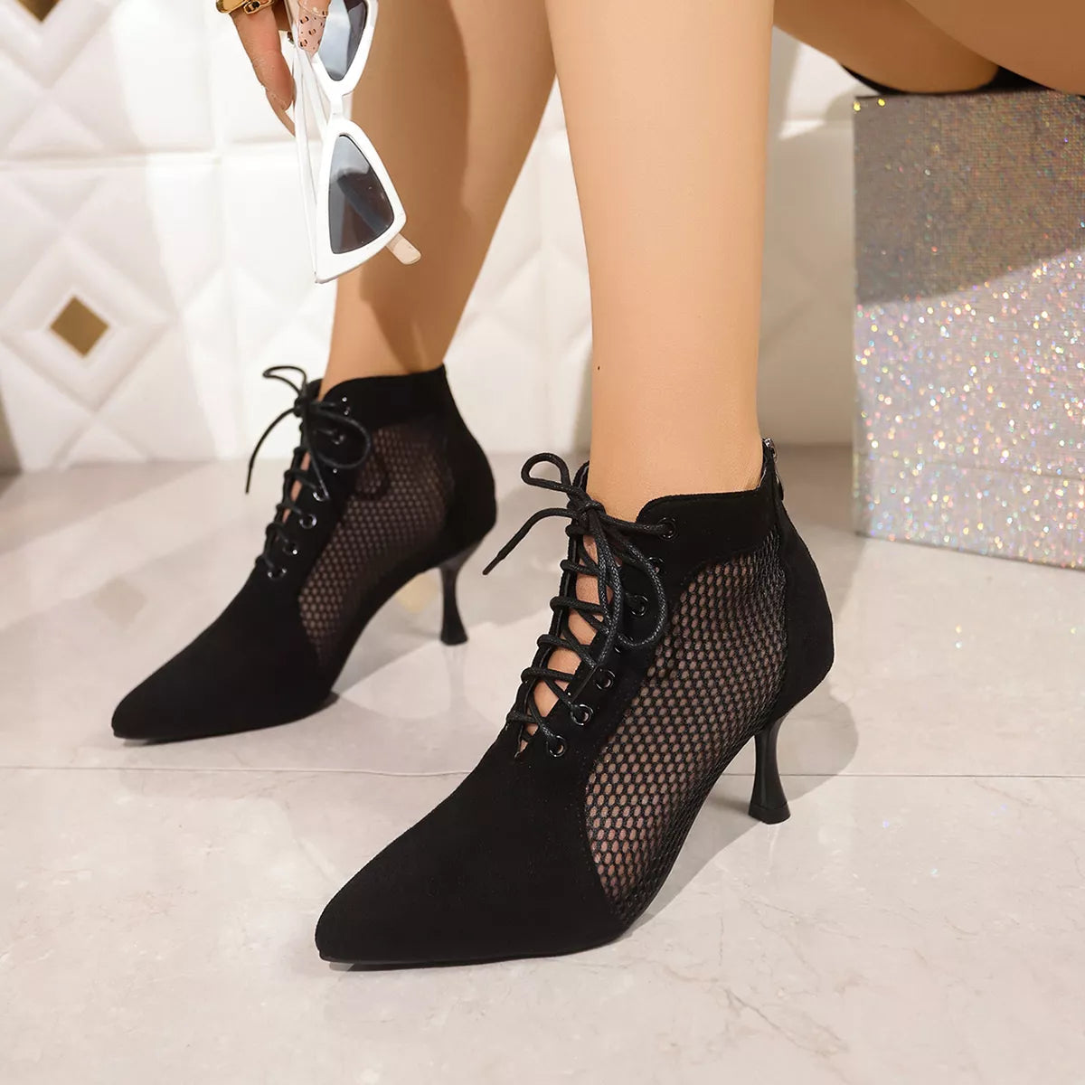 Point Toe Stiletto Pumps - Lilixa.store