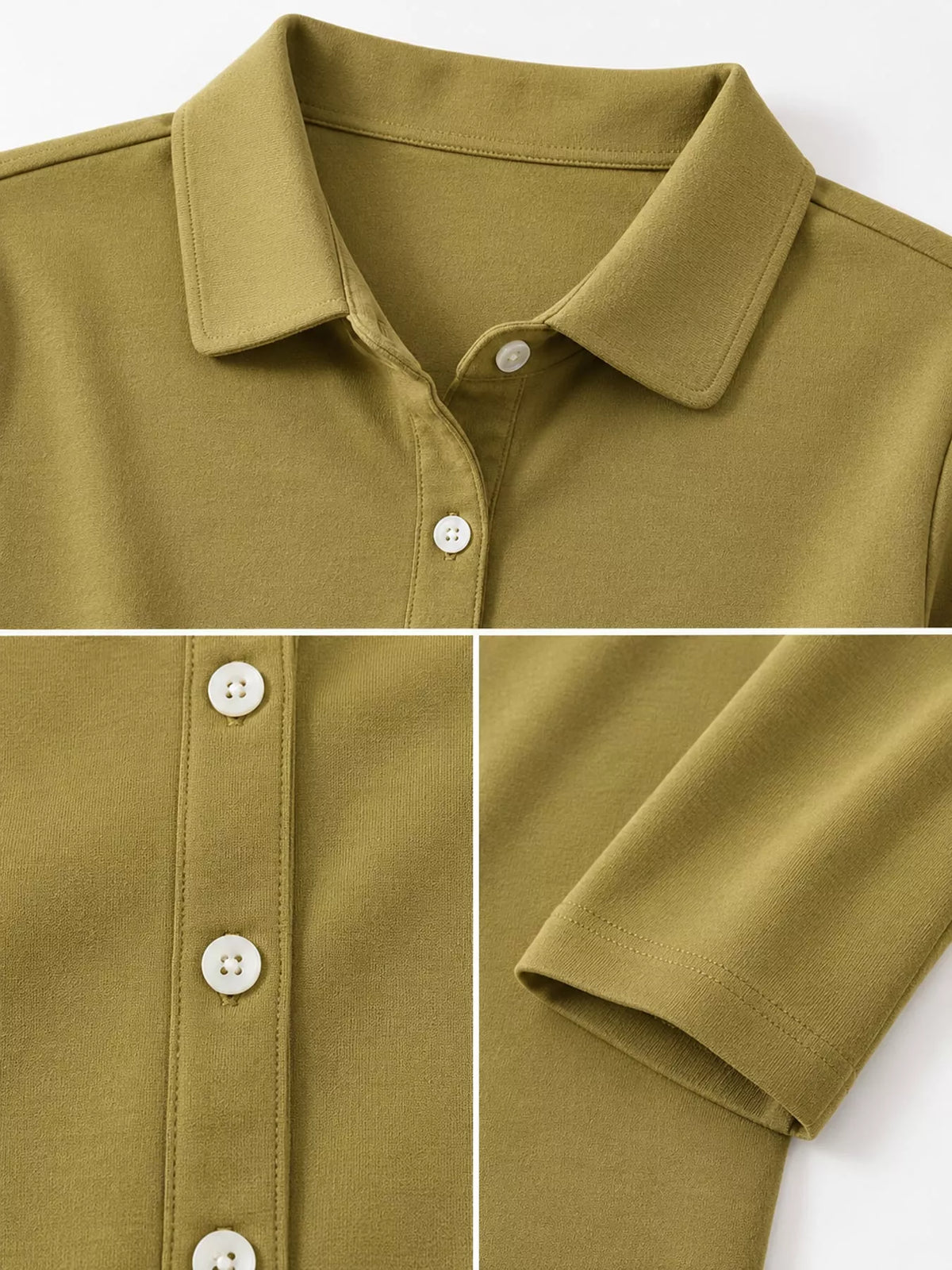 Full Size Button-Down Long Sleeve Shirt Plus Size, view 22