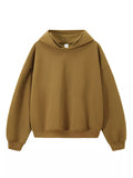 Men's Kangaroo Pocket Dropped Shoulder Hoodie - Lilixa.store
