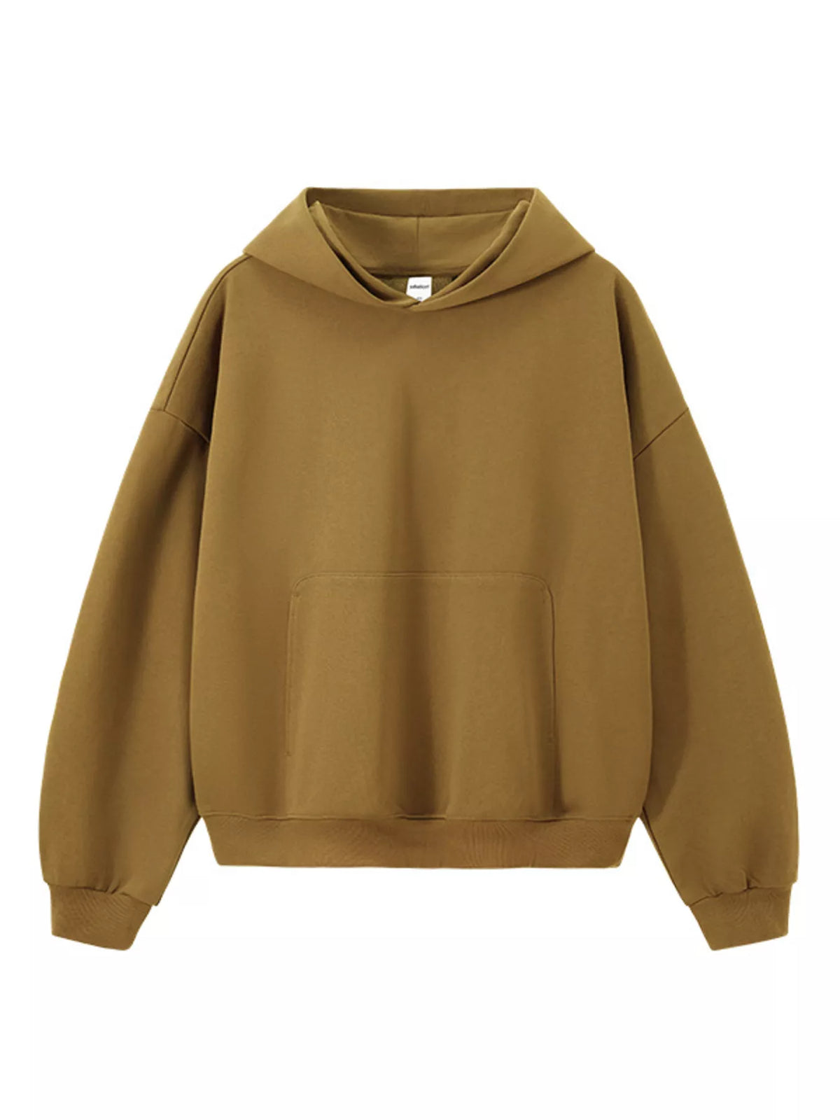 Men's Kangaroo Pocket Dropped Shoulder Hoodie - Lilixa.store