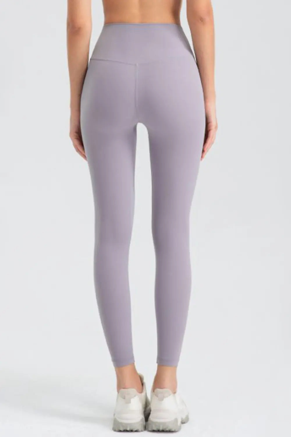 Wide Waistband Slim Fit Active Leggings - Lilixa.store