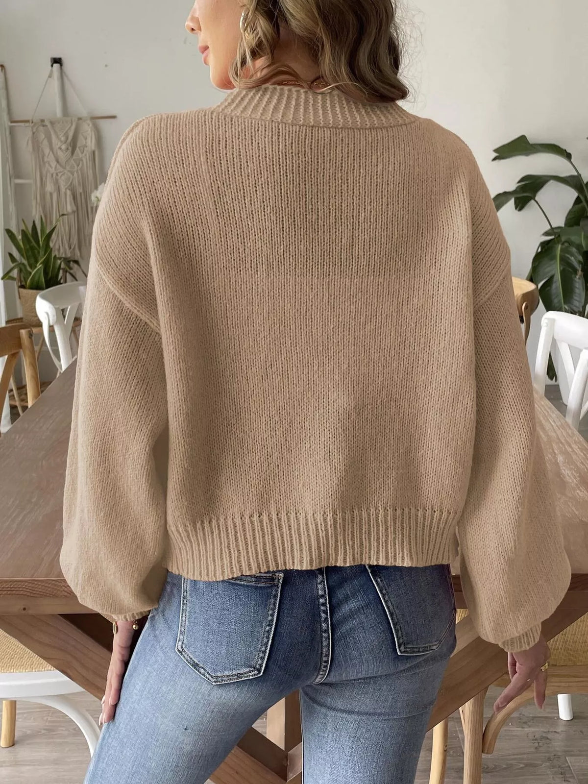 Flower Open Front Cardigan - Lilixa.store