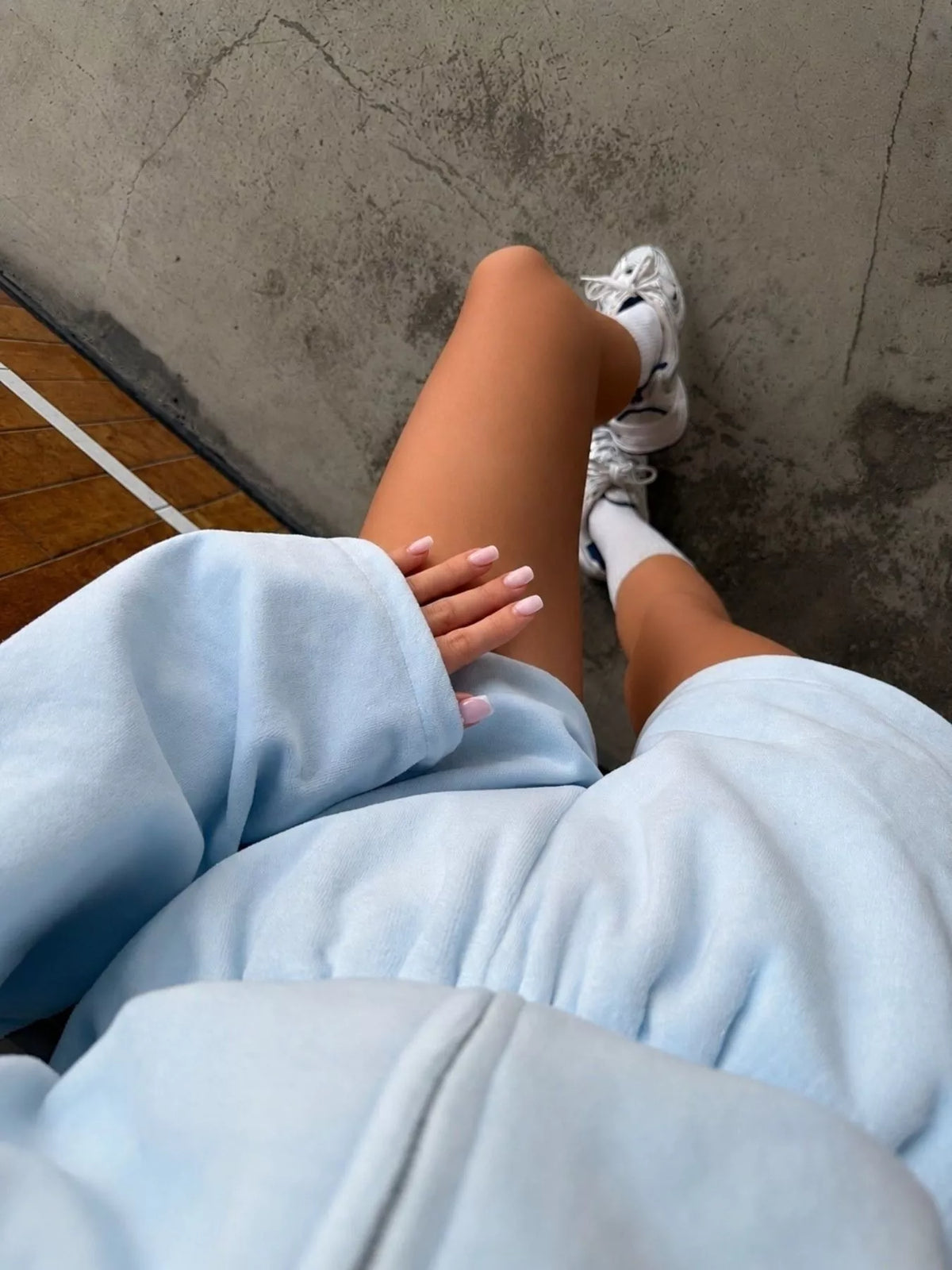Zip Up Crop Hoodie and Shorts Set, view 9