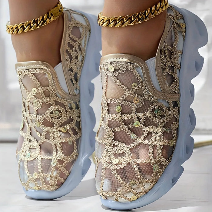 Breathable Mesh Platform Athletics - Lilixa.store