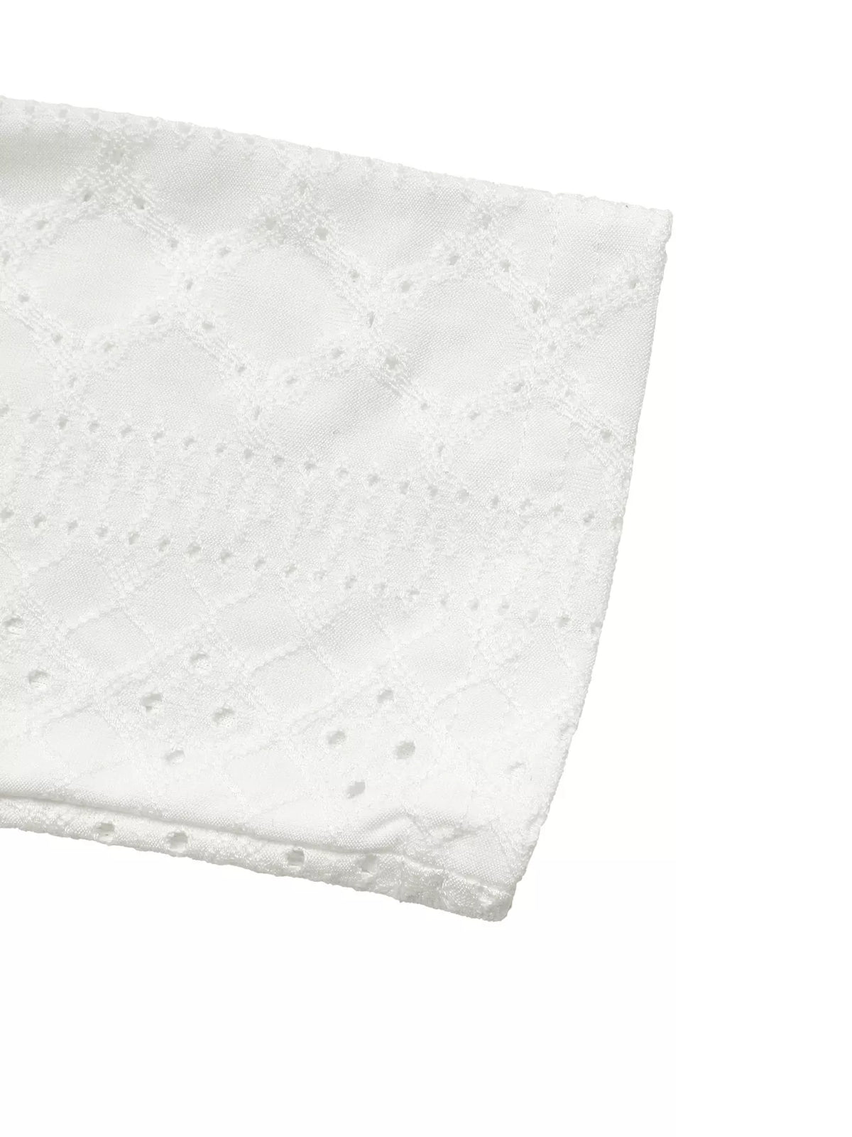 Eyelet V-Neck Long Sleeve T-Shirt - Lilixa.store