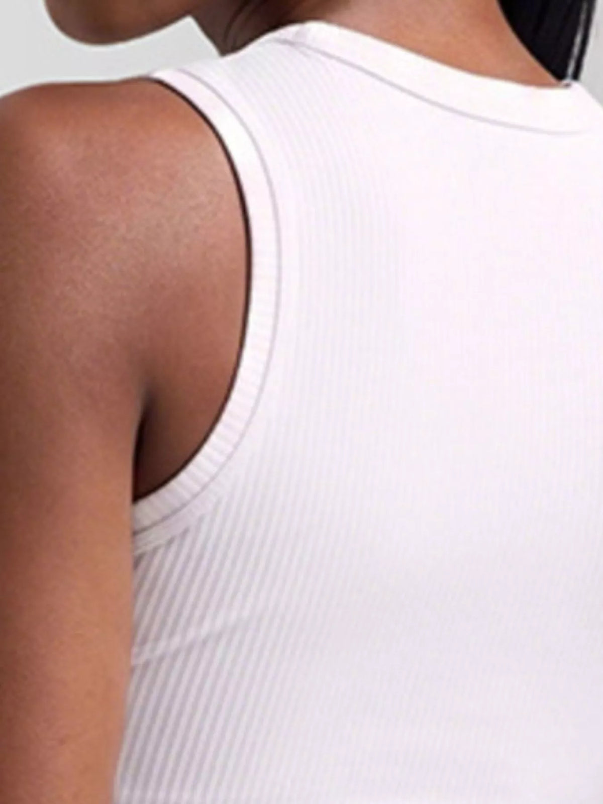 Ribbed Ruched Active Tank - Lilixa.store