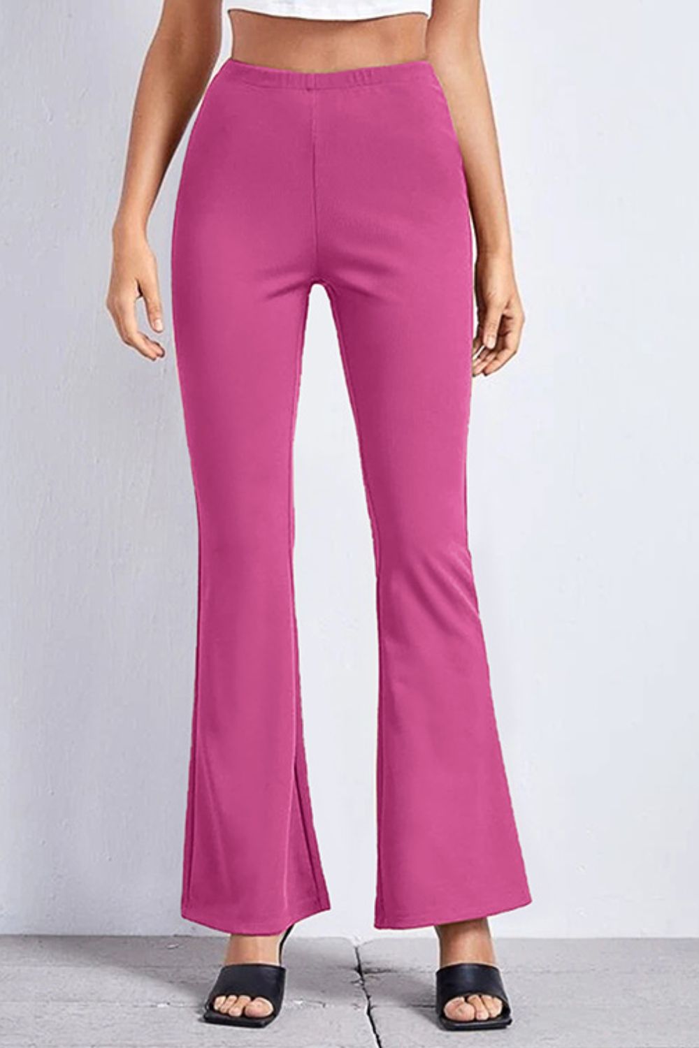 High Rise Flare Pants - Lilixa.store