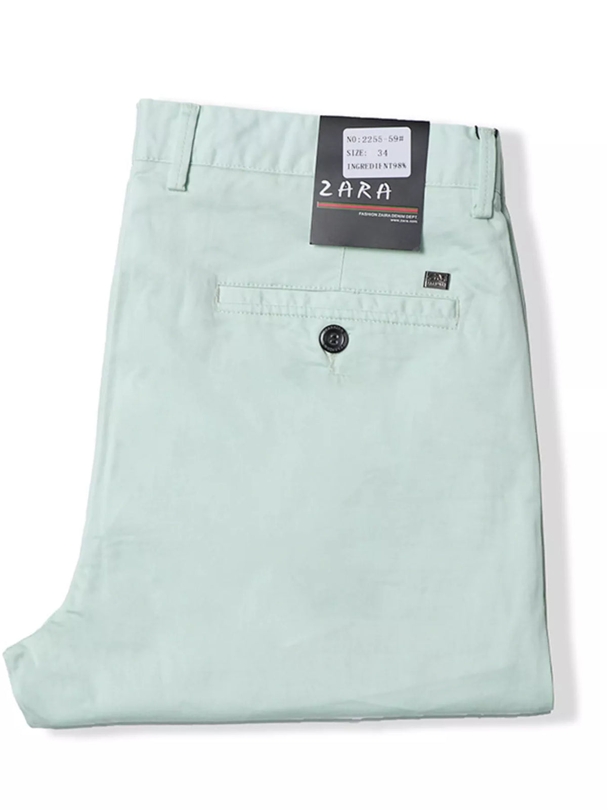 Men's Slim-Fit Pants in Gum Leaf, view 5