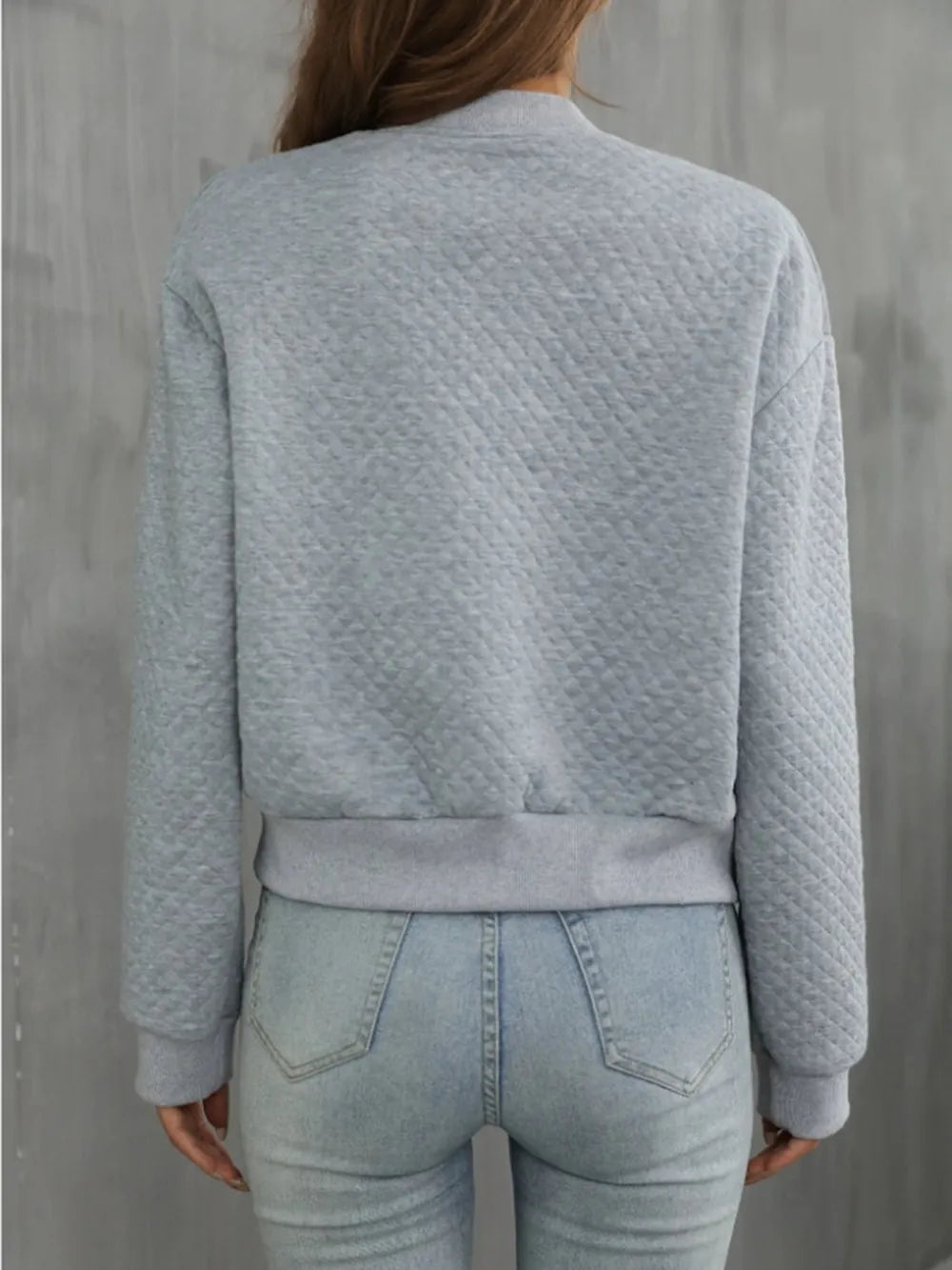 Zip Up Long Sleeve Jacket, view 19